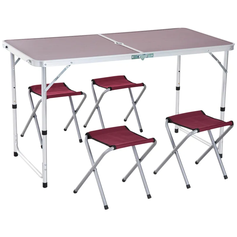 Conjunto de Mesa y Sillas de Jardín
