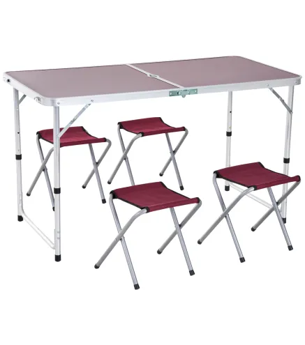 Conjunto de Mesa y Sillas de Jardín