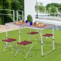 Conjunto de Mesa y Sillas de Jardín