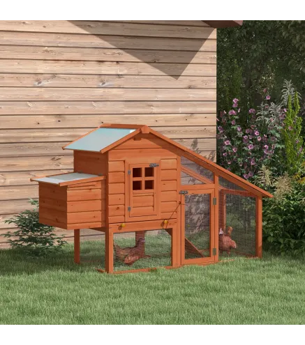 Gallinero de Madera para Exteriores