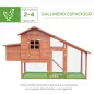 Gallinero de Madera para Exteriores