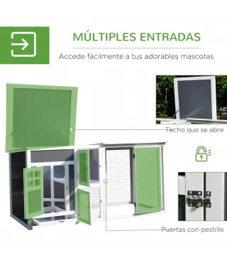 Gallinero de Madera Exterior