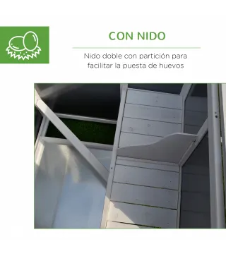 Gallinero de Madera Exterior