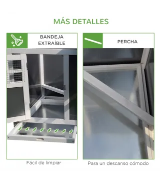 Gallinero de Madera Exterior