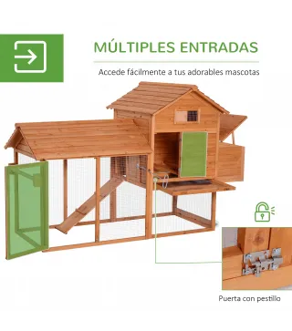 Gallinero de Madera Exterior