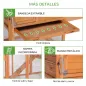 Gallinero de Madera Exterior