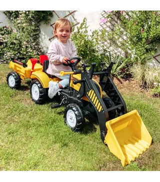 Tractor Pedales Excavadora