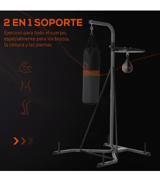 Saco de Boxeo Colgante con Soporte