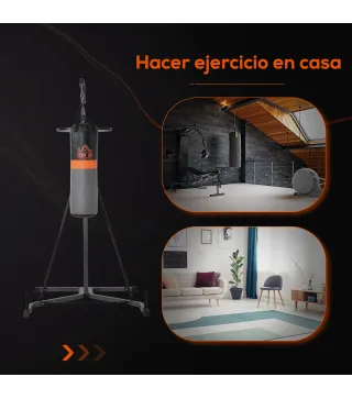 Saco de Boxeo Colgante con Soporte