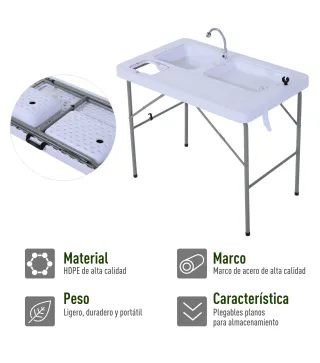 Mesa Plegable Multifuncional