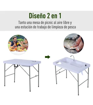 Mesa Plegable Multifuncional