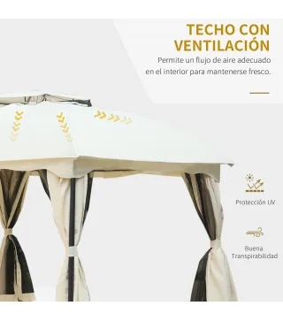 Cenador con Techo