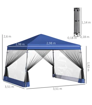 Carpa Plegable de Camping