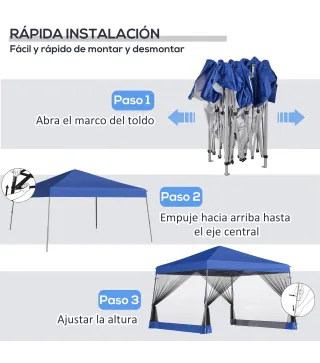 Carpa Plegable de Camping
