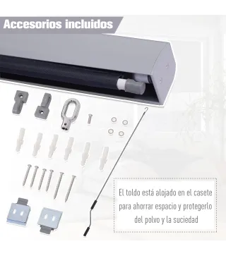 Toldo Vertical Enrollable