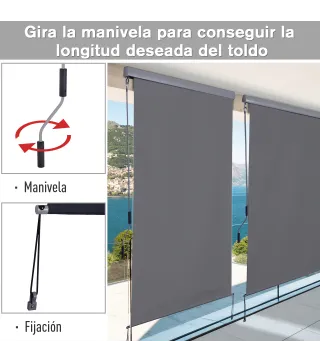 Toldo Vertical Enrollable