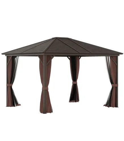 Cenador con Techo Exterior