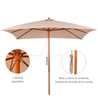 Sombrilla de Jardín