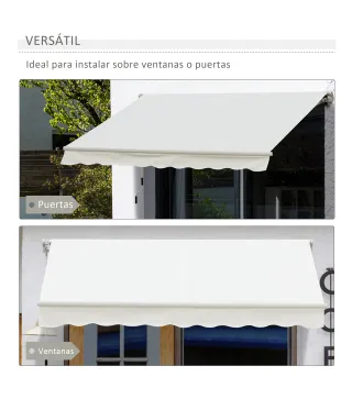 Toldo Manual Plegable