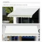 Toldo Manual Plegable