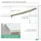 Toldo Manual Plegable