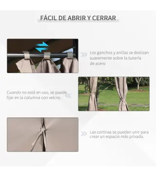 Cenador con Techo