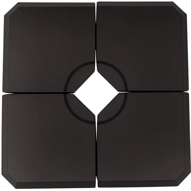 4 Piezas de Base para Sombrilla