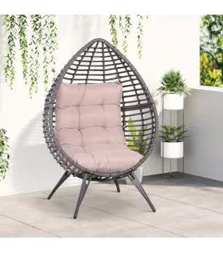 Sillón de Exterior de Ratán