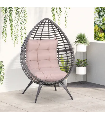 Sillón de Exterior de Ratán
