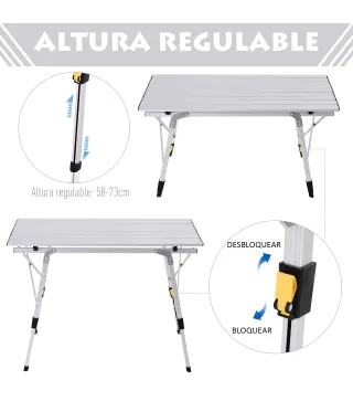 Mesa de Picnic Plegable