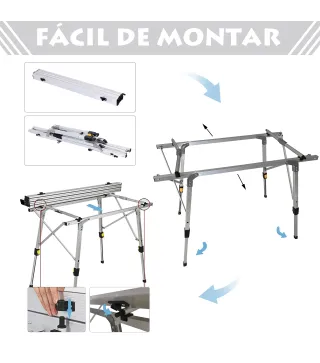 Mesa de Picnic Plegable