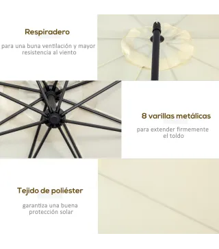 Sombrilla de Jardín