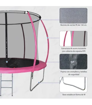 Trampolín Niños y Adultos