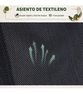Tumbona Mecedora de Jardín