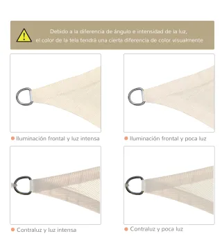 Toldo Vela Rectángulo