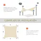 Toldo Vela Rectángulo