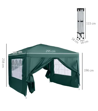 Carpa Gazebo Portátil