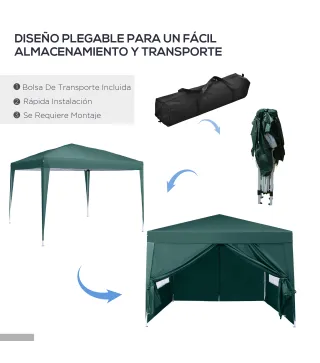 Carpa Gazebo Portátil