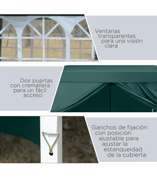 Carpa Gazebo Portátil