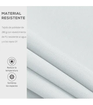 Toldo Manual Plegable