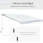 Toldo Manual Plegable