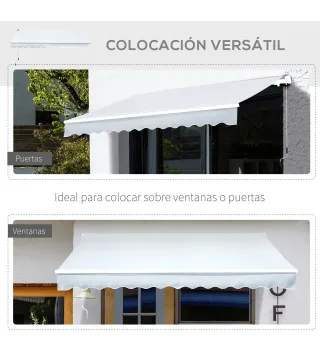 Toldo Manual Plegable