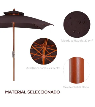 Parasol de Jardín