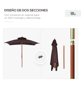 Parasol de Jardín
