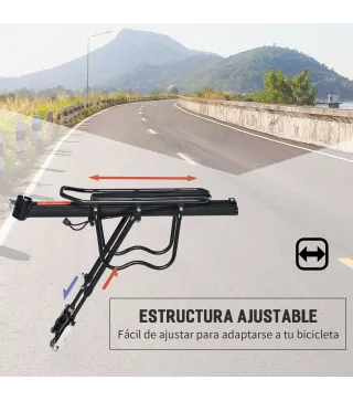 Portaequipajes Posterior para Bicicletas