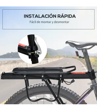 Portaequipajes Posterior para Bicicletas