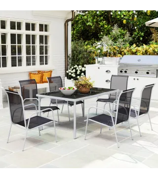 Conjunto de Comedor para Jardín