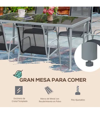 Conjunto de Comedor para Jardín