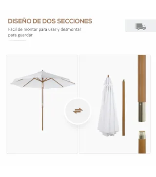 Sombrilla de Jardín