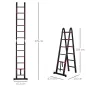 Escalera Telescópica de Aluminio